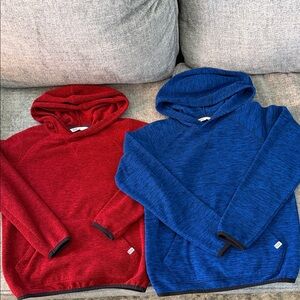 DSG Kids Red and Blue Hoodies